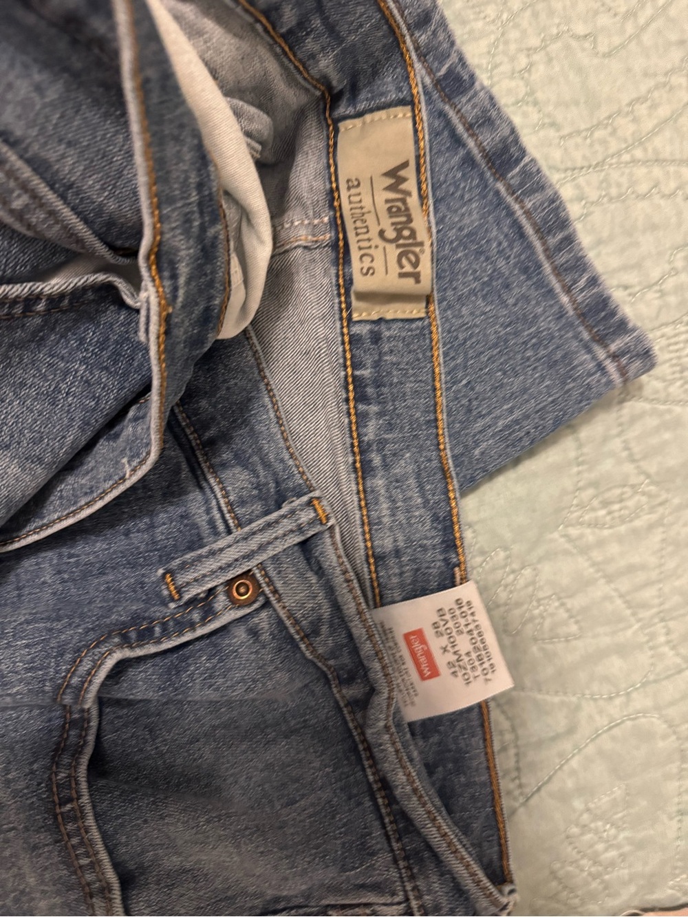 Wrangler Light Blue High-Rise Women's Jeans